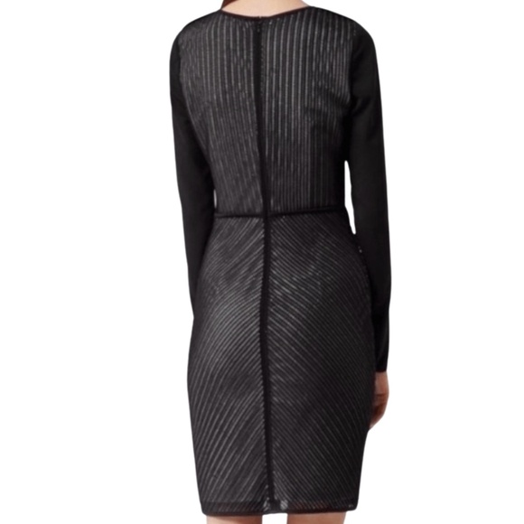 NWT Reiss Chloey Forest Green Body-Con Dress – Textured Knit, Long Sleeve – US 8 - Picture 14 of 14